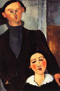 Amedeo Modigliani Jacques and Berthe Lipchitz Spain oil painting artist